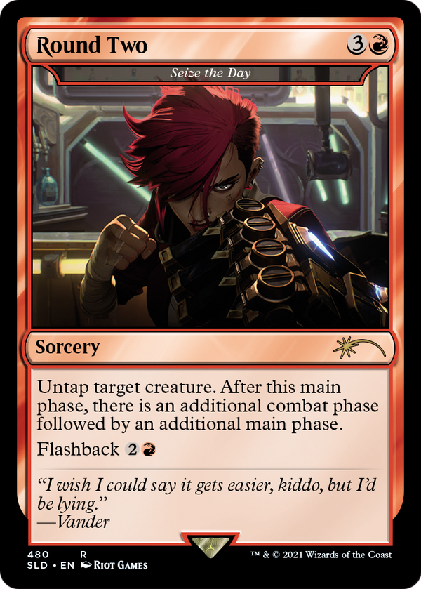 Round Two - Seize the Day (SLD-480) - Secret Lair Drop / Round Two
