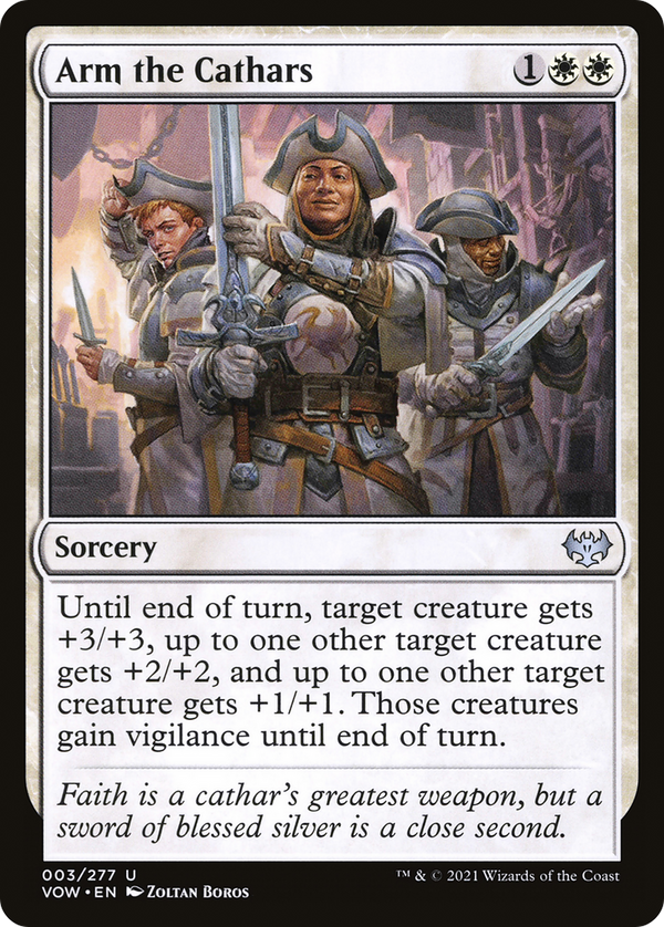 Arm the Cathars (VOW-003) - Innistrad: Crimson Vow Foil