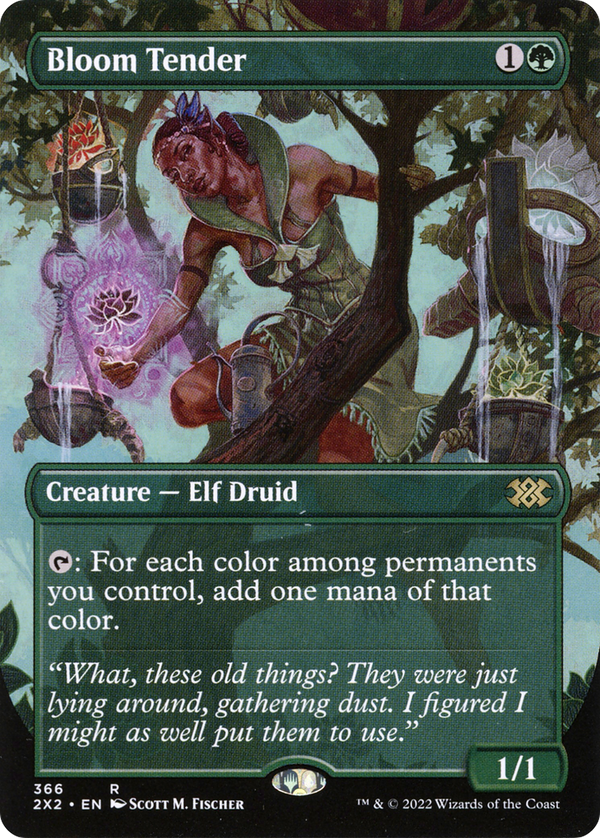 Bloom Tender (Borderless) (2X2-366) - Double Masters 2022