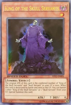 King of the Skull Servants (STP2-EN005) - Speed Duel: Tournament Pack 2 Unlimited
