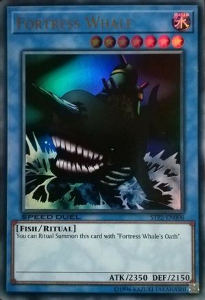 Fortress Whale (STP2-EN006) - Speed Duel: Tournament Pack 2 Unlimited