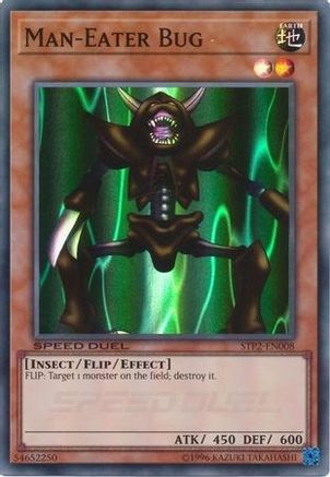 Man-Eater Bug (STP2-EN008) - Speed Duel: Tournament Pack 2 Unlimited