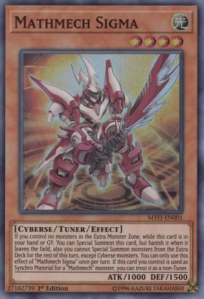 Mathmech Sigma (MYFI-EN001) - Mystic Fighters 1st Edition