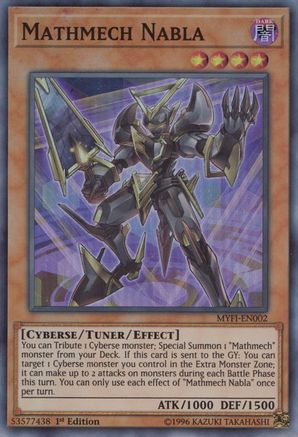 Mathmech Nabla (MYFI-EN002) - Mystic Fighters 1st Edition