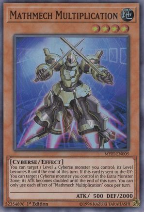 Mathmech Multiplication (MYFI-EN005) - Mystic Fighters 1st Edition