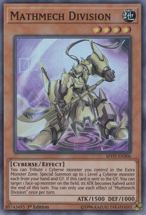 Mathmech Division (MYFI-EN006) - Mystic Fighters 1st Edition