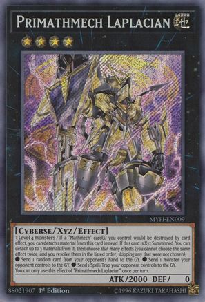 Primathmech Laplacian (MYFI-EN009) - Mystic Fighters 1st Edition