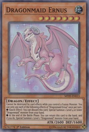Dragonmaid Ernus (MYFI-EN015) - Mystic Fighters 1st Edition