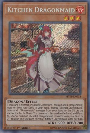 Kitchen Dragonmaid (MYFI-EN018) - Mystic Fighters 1st Edition
