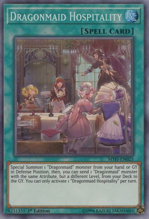 Dragonmaid Hospitality (MYFI-EN023) - Mystic Fighters 1st Edition