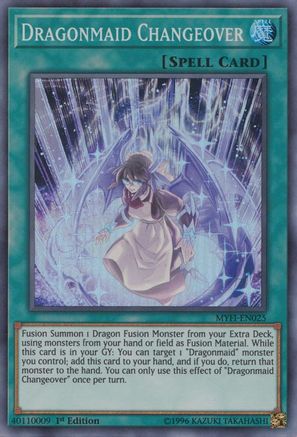 Dragonmaid Changeover (MYFI-EN025) - Mystic Fighters 1st Edition