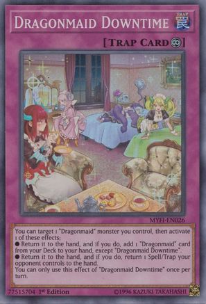 Dragonmaid Downtime (MYFI-EN026) - Mystic Fighters 1st Edition