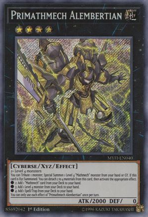 Primathmech Alembertian (MYFI-EN040) - Mystic Fighters 1st Edition