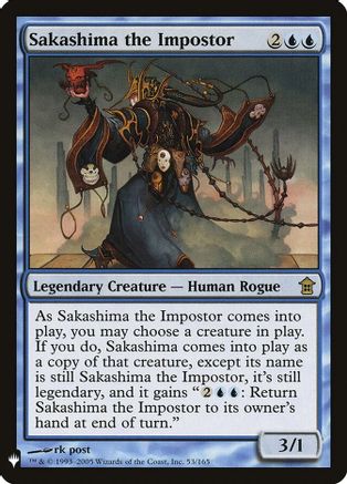 Sakashima the Impostor (LIST-053) - The List Reprints