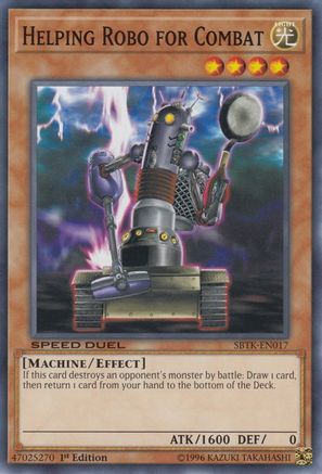 Helping Robo for Combat (SBTK-EN017) - Speed Duel: Trials of the Kingdom 1st Edition