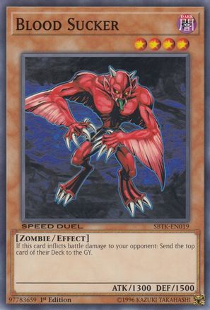 Blood Sucker (SBTK-EN019) - Speed Duel: Trials of the Kingdom 1st Edition