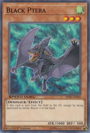 Black Ptera (SBTK-EN020) - Speed Duel: Trials of the Kingdom 1st Edition