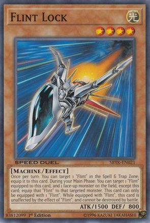 Flint Lock (SBTK-EN021) - Speed Duel: Trials of the Kingdom 1st Edition