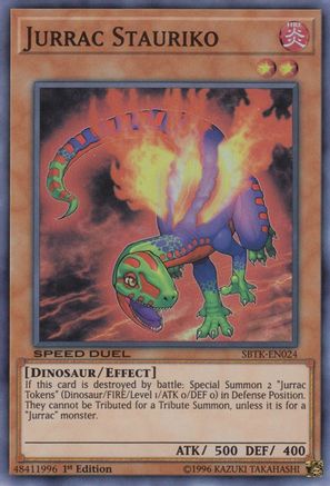 Jurrac Stauriko (SBTK-EN024) - Speed Duel: Trials of the Kingdom 1st Edition