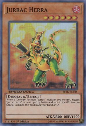 Jurrac Herra (SBTK-EN025) - Speed Duel: Trials of the Kingdom 1st Edition