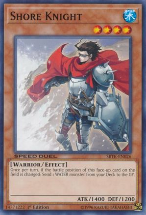Shore Knight (SBTK-EN026) - Speed Duel: Trials of the Kingdom 1st Edition