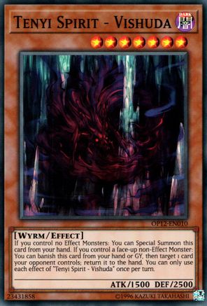 Tenyi Spirit - Vishuda (OP12-EN010) - OTS Tournament Pack 12 Unlimited