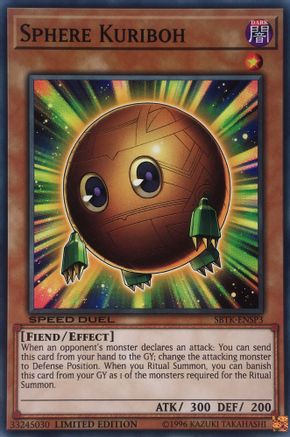 Sphere Kuriboh (SBTK-ENSP3) - Speed Duel: Trials of the Kingdom Limited