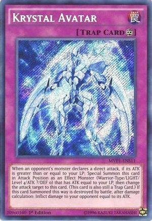 Krystal Avatar (MVP1-ENS11) - The Dark Side of Dimensions Movie Pack: Secret Edition 1st Edition