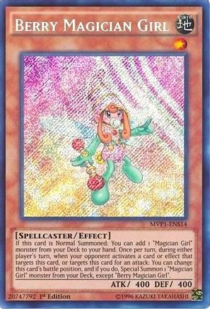 Berry Magician Girl (MVP1-ENS14) - The Dark Side of Dimensions Movie Pack: Secret Edition 1st Edition