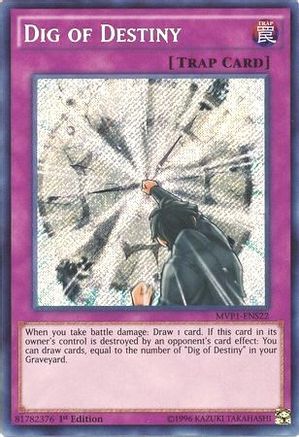 Dig of Destiny (MVP1-ENS22) - The Dark Side of Dimensions Movie Pack: Secret Edition 1st Edition