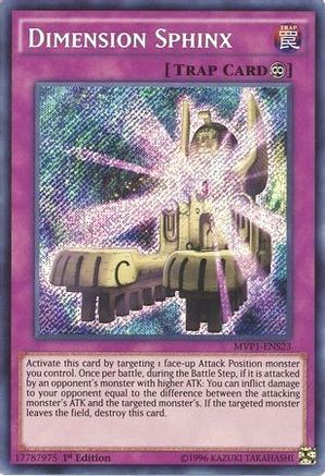 Dimension Sphinx (MVP1-ENS23) - The Dark Side of Dimensions Movie Pack: Secret Edition 1st Edition