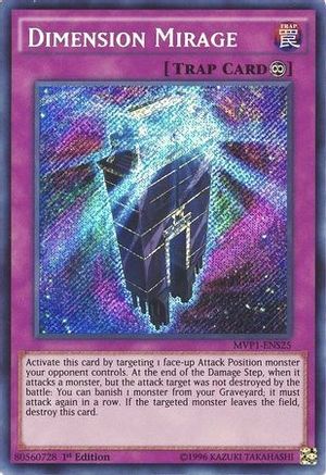 Dimension Mirage (MVP1-ENS25) - The Dark Side of Dimensions Movie Pack: Secret Edition 1st Edition