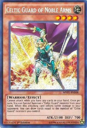 Celtic Guard of Noble Arms (MVP1-ENS48) - The Dark Side of Dimensions Movie Pack: Secret Edition 1st Edition