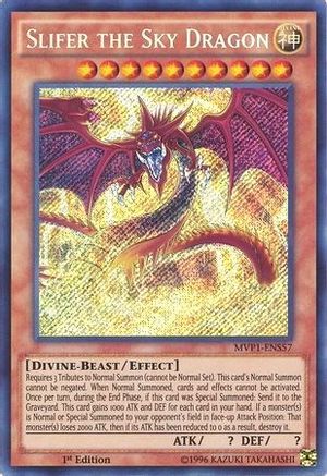 Slifer the Sky Dragon (MVP1-ENS57) - The Dark Side of Dimensions Movie Pack: Secret Edition 1st Edition