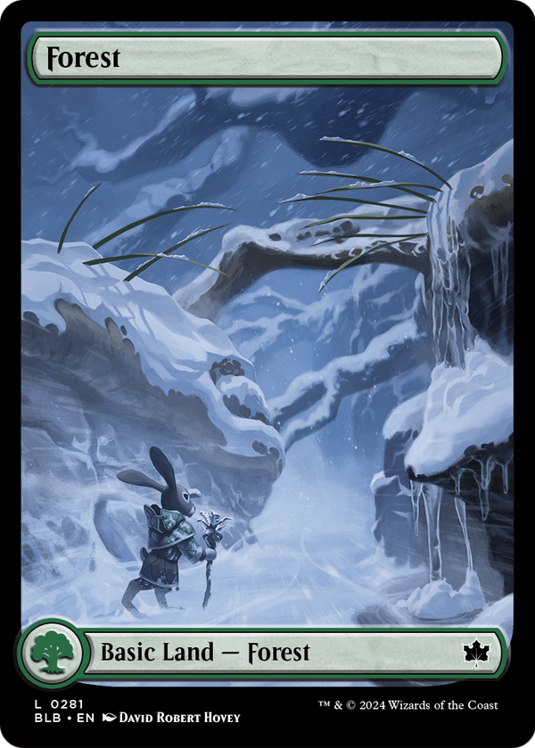Forest (0281) (BLB-281) - Bloomburrow Foil