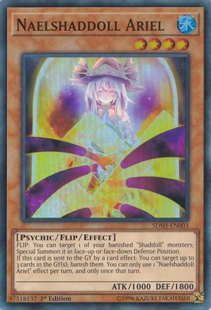 Naelshaddoll Ariel (SDSH-EN003) - Structure Deck: Shaddoll Showdown Unlimited