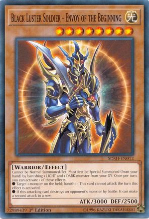 Black Luster Soldier - Envoy of the Beginning (SDSH-EN012) - Structure Deck: Shaddoll Showdown Unlimited