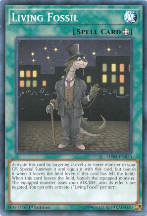 Living Fossil (SDSH-EN030) - Structure Deck: Shaddoll Showdown 1st Edition