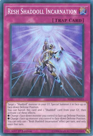 Resh Shaddoll Incarnation (SDSH-EN033) - Structure Deck: Shaddoll Showdown Unlimited