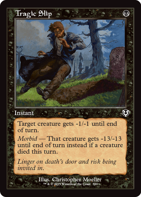 Tragic Slip (Retro Frame) (INR-390) - Innistrad Remastered Foil