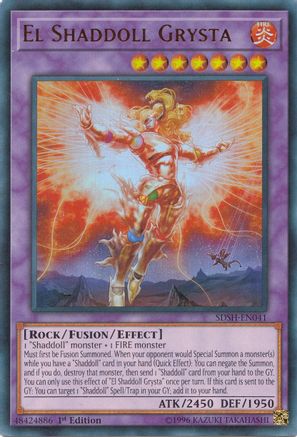 El Shaddoll Grysta (SDSH-EN041) - Structure Deck: Shaddoll Showdown Unlimited