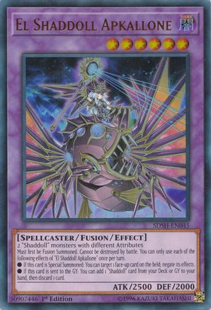 El Shaddoll Apkallone (SDSH-EN045) - Structure Deck: Shaddoll Showdown Unlimited