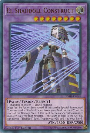 El Shaddoll Construct (SDSH-EN046) - Structure Deck: Shaddoll Showdown Unlimited