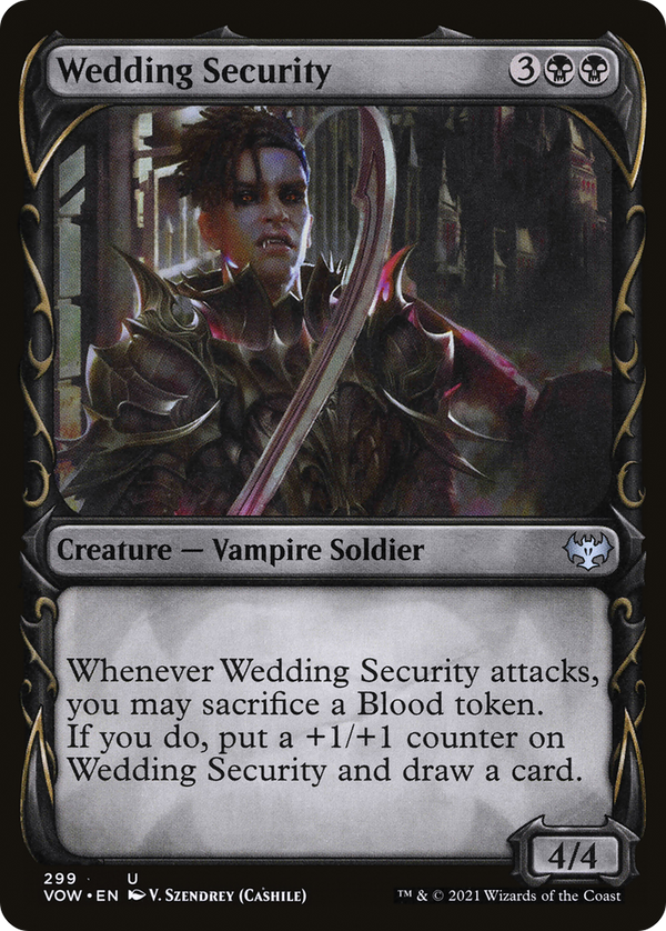 Wedding Security (Showcase) (VOW-299) - Innistrad: Crimson Vow: (Showcase)