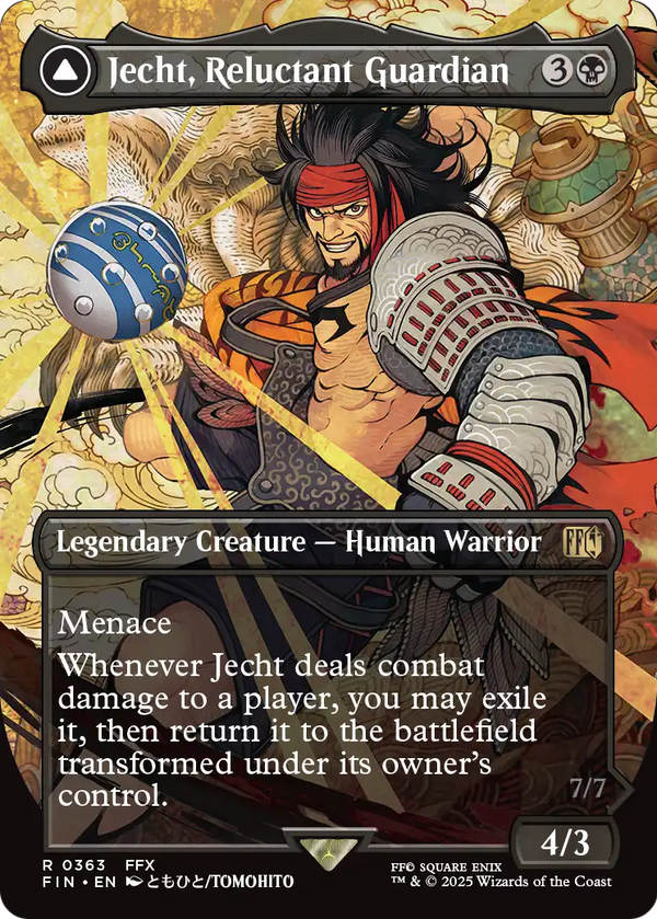 Jecht, Reluctant Guardian (Borderless) (FIN-363) - FINAL FANTASY: (enchantment)