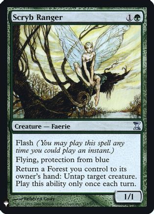 Scryb Ranger (LIST-215) - The List Reprints Foil