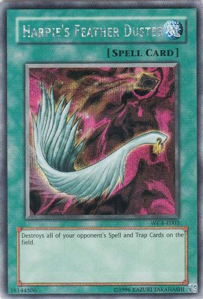 Harpie's Feather Duster (WC4-E003) - World Championship 2004: GBA Promo Unlimited