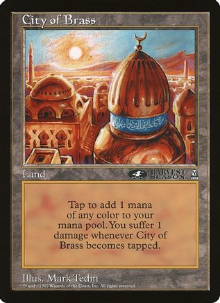 City of Brass (4th Place) (Arena League) (OVER-) - Oversize Cards