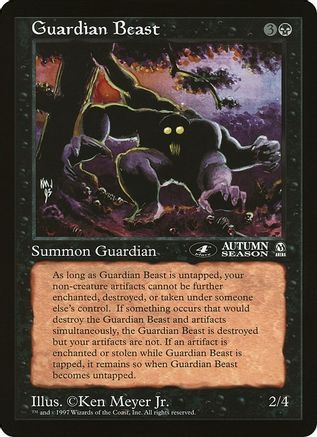 Guardian Beast (4th Place) (Arena League) (OVER-) - Oversize Cards