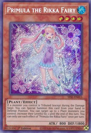 Primula the Rikka Fairy (SESL-EN015) - Secret Slayers 1st Edition